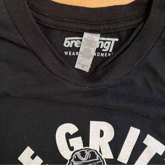 Let The Gritty Win Graphic T Shirt Philly Size Medium Black - Picture 5 of 5